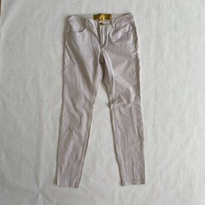 Minnie Rose Stretch Cotton/Spandex Trousers Beige Trousers Size 2